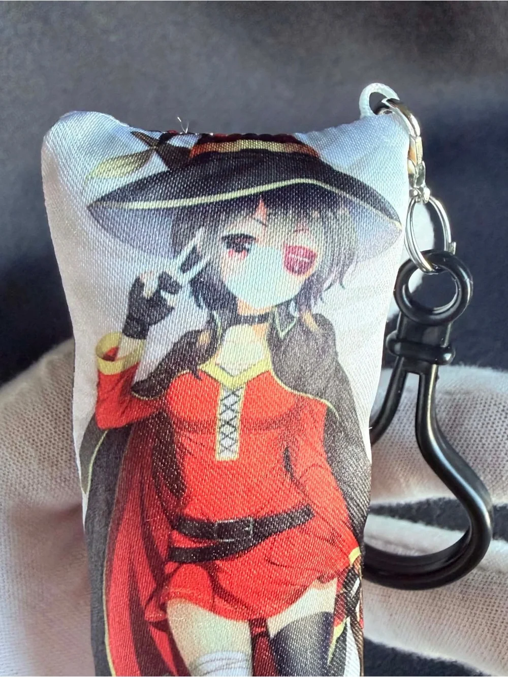 Handmade Anime Megumin KonoSuba Body Pillow Plush Keychain